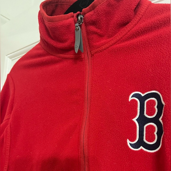 Boston Red Sox women’s fleece zip up jackett - Picture 2 of 6